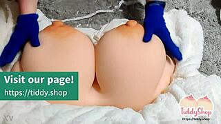 Big Anime Tiddies Toy with Extreme Wobbly Breasts