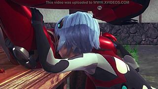 Waifu Shinji, Asuka Shikinami, and Rei Q Ayanami in Hot Lesbian Sex Make Me Melt