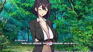 अरे, Summer Clover Harem Ep 24 wild है! Hot boss मुझे spooky abandoned house ले जाती है।