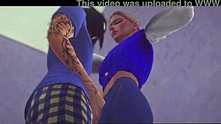 Specific Expeditious S1 Ep 2 Remastered Special Scene with Wedding Villains Couple Married Anime Sims Bride