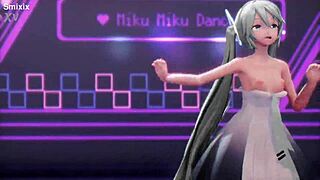 hatsune miku undress dance in cynical night plan hentai