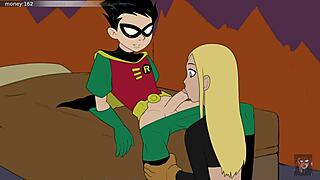 Raven LOVES HARD FUCKING and I make Jinx submit to cum in her mouth! 18Titans Chapter 7 Español.