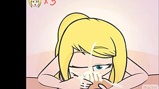 super smash girls titfuck featuring zero suit samus by peachypop34