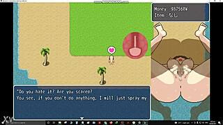 The wrestling sex scene on Minamo's island is hot 😏