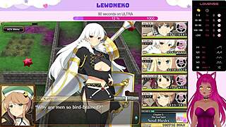 Lewdneko Moans With Huge Orgasm Playing Evenicle Part 26 As Cute Vtuber!