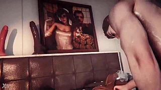 अरे बुल, इस हसबैंड की वाइफ को बिग ब्लैक कॉक से ऐनल पाउंडिंग दे