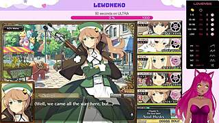 Lewdneko Moans With Huge Orgasm Playing Evenicle Part 26 As Cute Vtuber!