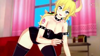 Bowsette Dominates Your Masturbation With Intense Handjob Instructions In Girlfriend Princess Roleplay
