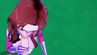 एटम ईव रूफटॉप पर पीओवी चोदाई, हेंटाई में लिक ब्लोजॉब क्रीमपाई फेशियल रेडहेड