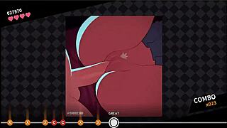 तुम तैयार हो कि मिरको को म्यूजिक बीट पर चूसना और फक करना देखो इस हेंटाई गेम में?