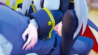 हेंटाई कैप्टन को चोदना वाइल्ड ऐनिमे ऐक्शन सीन में