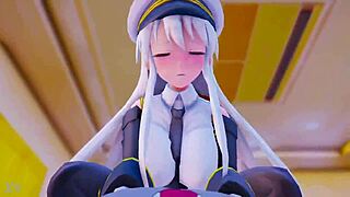 हेंटाई कैप्टन को चोदना वाइल्ड ऐनिमे ऐक्शन सीन में