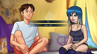 समरटाइम सागा ईव मस्तरबेशन