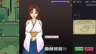 कर्वी बेब विशाल बूब्स के साथ इम्पीरियल गेट कीपर में जोर से स्पैंक होती है