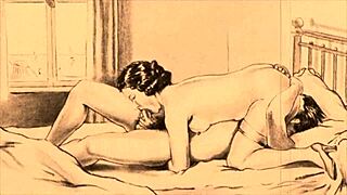 Vintage Erotic Drawings Showcase Timeless Sensual Art