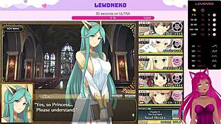 Lewdneko Moans With Huge Orgasm Playing Evenicle Part 26 As Cute Vtuber!