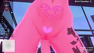 Bunny VTuber Goes Wild Nutting Nonstop for Charity! It's Insane!