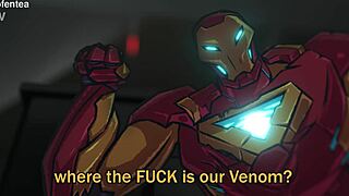 वेनम इंटेंसली ग्राइंड करता है साइलॉक पर एनल एक्शन के साथ मार्वल राइवल्स इंटररेसियल एनिमेशन में