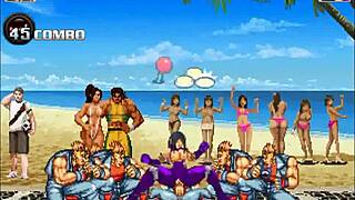 Hentai Mugen Taimanin Asagi - Gangbang creampie in doggystyle!