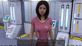 स्ट्रैंडेड इन स्पेस 90 - बाइसेक्सुअल गर्ल नेक्स्ट डोर चैट्स