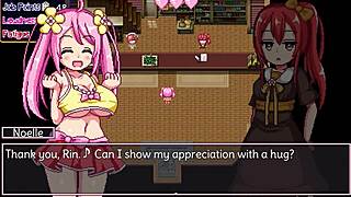 Noelle tries hard with blowjob and creampie in bathroom deepthroat! 😍