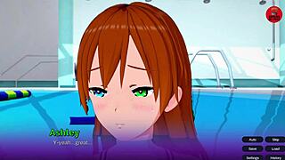 Out of Touch Ch6 - My Senpai in Psychedelic 3D Japanese Anime Visual Novel