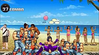 Hentai Mugen Taimanin Asagi - Gangbang creampie in doggystyle!