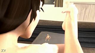 जायंटेस गर्लफ्रेंड टॉल ऐनिमे फ्रेंड को गांड में चोदती है ह्यूज एनल वोर फेटिश के साथ