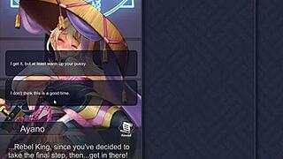 ep4 pov manga group game with ayano pussy fucking and big tits cum in king of kinks