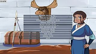 Oh gosh, in four elements trainer part 9, I just can't get enough of those big tits and ass in the parody game!