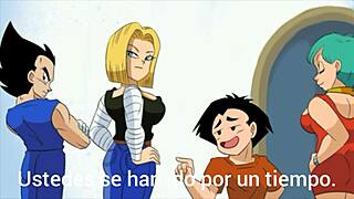 Can you believe Goku reunites with ChiChi for that wild creampie blowjob session in Dragon Ball hentai?!