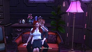 My best friend's mom gets naughty in this Harry Potter AU. She rides and teases in 3d hentai anime sims preview with milf friend action.