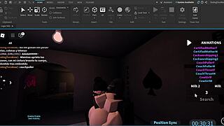 I-I watch latina give in to big black cock from the hood in roblox