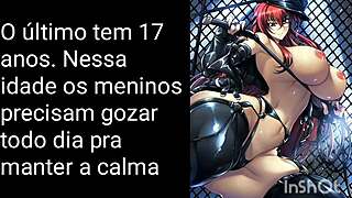 Feeling Wild with Rias Joi Hentai Rush