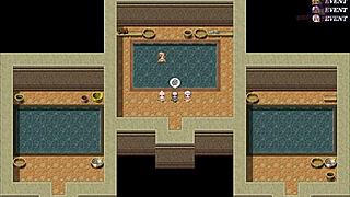 brave roy sees big dick in men's bath at wedding.