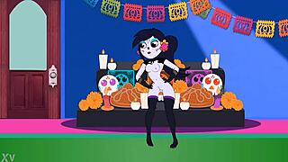 so the casual story goes with catalina la catrina in that ANIMATED RULE 34 parodia, featuring intense ASSFUCKING.