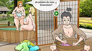 मात्सुमोटो, तुम्हारी बड़ी चूचियाँ और गाँड सुनादे के ब्लोजॉब और कम स्किल्स के लिए कोई मैच नहीं हैं इस ग्रुप मंगा लड़ाई में