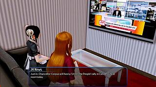 अरे, हारेम होटल पार्ट 69 में रूनी के साथ, हम होटल रूम में 69 करते हैं