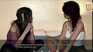 wvm 2 where john's best mate shauna shows off big tits and ass in 3d hentai game 😘