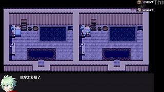 brave roy sees big dick in men's bath at wedding.