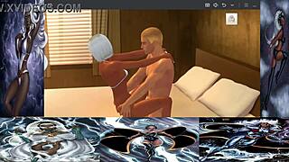 mikeg gets charmed by storm in 3d animation