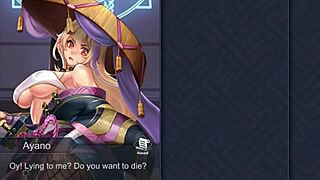 ep4 pov manga group game with ayano pussy fucking and big tits cum in king of kinks