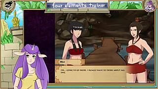 Avatar The Last Airbender Four Elements Trainer Part 44 Intense Anal Orgasm with Big Tits Brunette