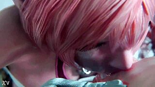 Hey, that hardcore hentai oral goes all the way to the fundo da garganta with orgasm