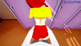 Ranma Saotome gets intense creampie sex in sexy outfit as teen 18+ anime hentai