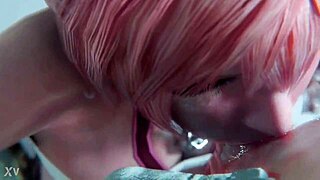 Hey, that hardcore hentai oral goes all the way to the fundo da garganta with orgasm