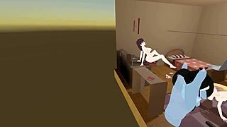 Hey, wanna dive into some VR hentai gameplay with shaved hairless pussy action?