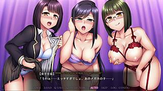 Oh man, in Saimin Seishidou -Secret Lesson- finale, the art club segment with that Asian girl in glasses doing group striptease dance... it's like, so intense in POV hentai, y'know?