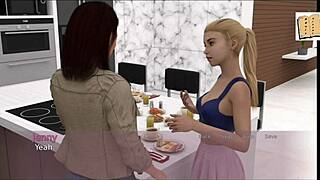 ट्रायंगल 27 में विशाल चूचियों वाली 3डी एनिमे गेम एक्शन 😏