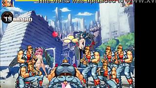 Hentai Mugen: Claudia Gangbang with Creampie and Doggystyle Group Action